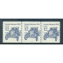 2132 12c Stanley Steamer Fine MNH Dry Gum PNC 2/3 W0383