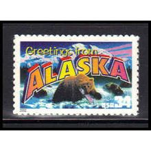 3562 34c Alaska Fine MNH V2761