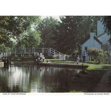 Hunton River & Bridge Hertfordshire Council Rare 1980s Postcard