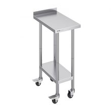 24 x 15 x 40 Inch Stainless Steel Work Table, Commercial Food Prep Worktable...