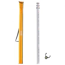 Aluminum Grade Rod, 9-Feet/8ths 3 Sections Telescopic Measuring Rod, Double-...