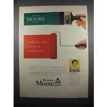 1953 Benjamin Moore Paints Ad - Fresh, Clear Colors