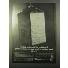 1971 Whirlpool Trash Master Compactor Ad - All of It