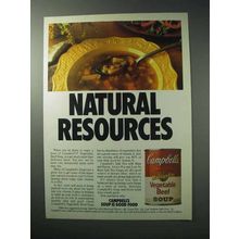 1986 Campbell's Vegetable Beef Soup Ad - Resources