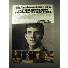 1986 U.S. Army Reserve Ad - Trained Me In Electronics