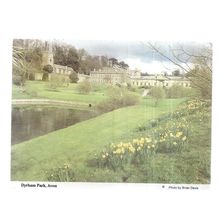 DYRHAM PARK, GLOUCESTERSHIRE. used postcard 1990 postmark =