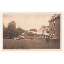 The Bowling Green Bridge House Covalescent Home Dawlish Postcard Devon