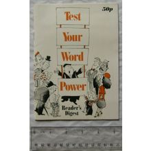 1982 Test Your Word Power