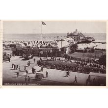Frankie Howerd Live at Great Yarmouth Britannia Pier RPC 1950s Postcard