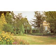 North Walsham Park & Memorial 1970s Norfolk Postcard