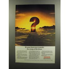 1978 Conoco Energy Ad - It's never been easy to predict the energy of the future