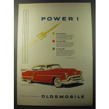 1953 Oldsmobile Super 88 Holiday Coupe Ad - Power!