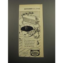 1955 Chase & Sanborn Coffee Ad