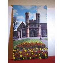 GATEWAY, ST. AUGUSTINE'S ABBEY, CANTERBURY, KENT. unused postcard =