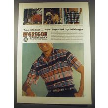 1956 McGregor Sportswear Advertisement - True Madras