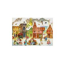 ADV734 - Sellmer Advent - Large Old Town - 14.5"H x 10.5"W x .1"D