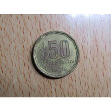 Argentina 1970 50 Centavos Coin