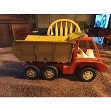 Vintage Gabriel Industries Inc. # 1912 Dump Truck Pressed Steel 1969 7 5/8" Long