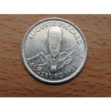 Shell - Auguste Piccard Augsburg 1931 Token (e750)