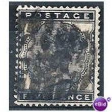 1881 SG169 5d Indigo Good Used, Good Perfs