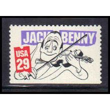 2564 29c Jack Benny Very Fine MNH BPS Bottom KA9931