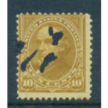 Used 283 10c Daniel Webster Average M05427