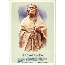 2010 Topps Baseball Allen & Ginter Sacagawea