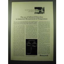1969 Honeywell Automation Ad - Infrared Detection