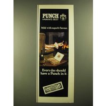 1978 Punch Cigar Ad - Every Day Should Have a Punch In It