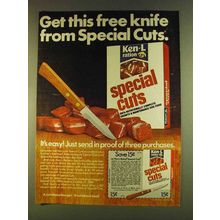 1980 Ken-L Ration Special Cuts Dog Food Ad
