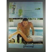 1980 Smirnoff Vodka Ad - Wet Bar