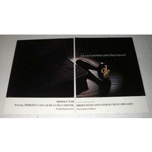 1987 John Player Special Cigarette Ad - A Little Gold Special