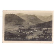 ROSTHWAITE VALLEY, KESWICK, CUMBRIA unused antique postcard RP .by G P Abraham =