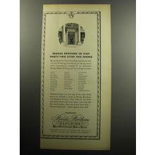 1957 Brooks Brothers Clothing Ad - Brooks Brothers to visit thirty-two cities
