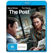 The Post Blu-ray | Meryl Streep, Tom Hanks | Steven Spielberg's | Region B