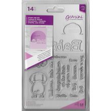 Crafter's Companion. Gemini. Peek A Boo Elephant Stamp & Die Set. Die Cutting
