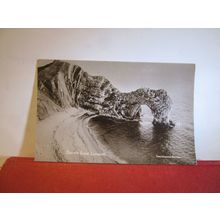 DURDLE DOOR, LULWORTH, DORSET used antique postcard RP 1911 pm =