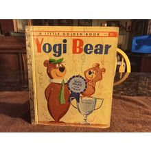 Little Golden Book Yogi Bear Our Hero By S Quentin Hyatt 5.5 fine- Shape 1960