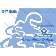 YAMAHA XV19CTFE(C) OWNERS MANUAL 2013 MOTORCYCLE 106 PAGES ENGLISH