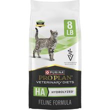 Purina Pro Plan Veterinary Diets HA Hydrolyzed Feline Formula Dry Cat Food - 8 L