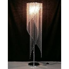 Crystal Floor Lamp, Elegant Rain Lamp, Modern Lava Lamp for Living Room, Bedroom