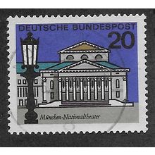 GER 1964 20pf 'CAPITALS OF THE FEDERAL LAD - MUNICH' FINE USED (EBID60-739)