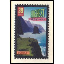 4034 39c Highest Sea Cliffs Fine MNH W1851