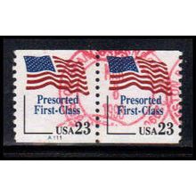 Used 2605 23c U.S. Flag Very Fine CNP Left A111 PA1430