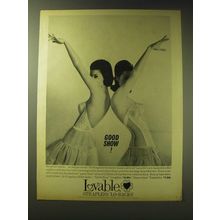 1963 Lovable Strapless Lo-Backs Ad - Little Bare Longline, Dance-Time Torsolette