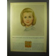 1964 Breck Shampoo Ad - Don't Wash Daylights Out