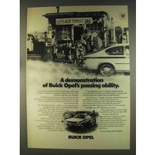 1976 Buick Opel Ad - Demonstration of Passing Ability