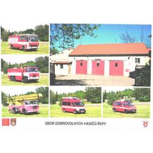 firetruck; Corps of Voluntary FIremen Repy
