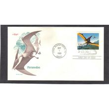 FDC Artmaster 2423 25c Pteranodon (Cachet-U/A) CV40148