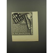 1956 H. Nils Child's Sets Silverware Advertisement - Child's Sets